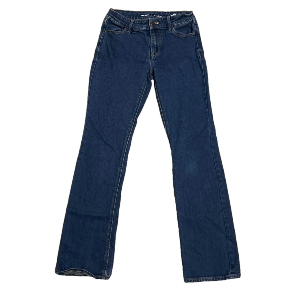 Old Navy Women's Mid-Rise Kicker Bootcut Jeans, Size 2